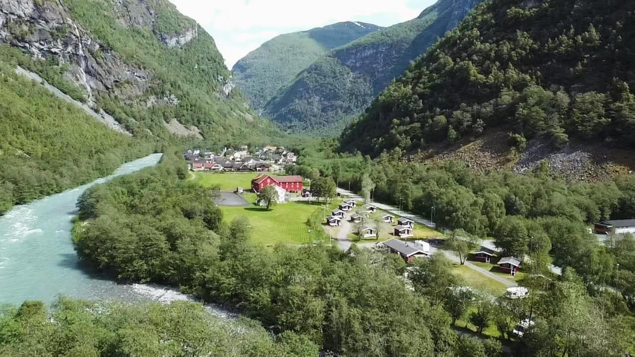 Utladalen Camping Årdal Exterior foto